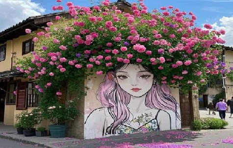 洪江怎么设计网红打卡墙绘