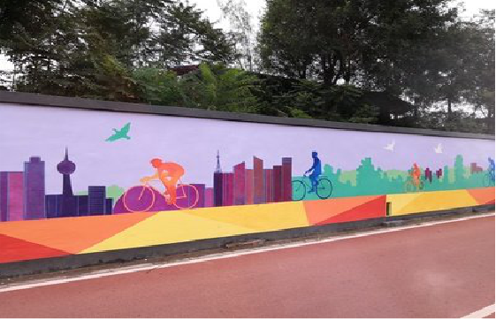 洪江墙体彩绘-围墙