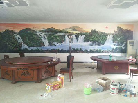 洪江墙绘-写实风景