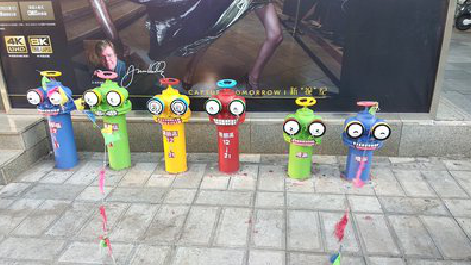 洪江商业区彩绘